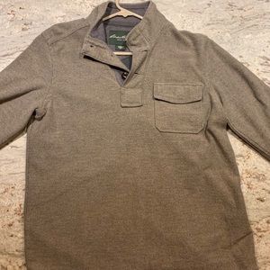 Eddie Bauer Pullover Quarter Button Up